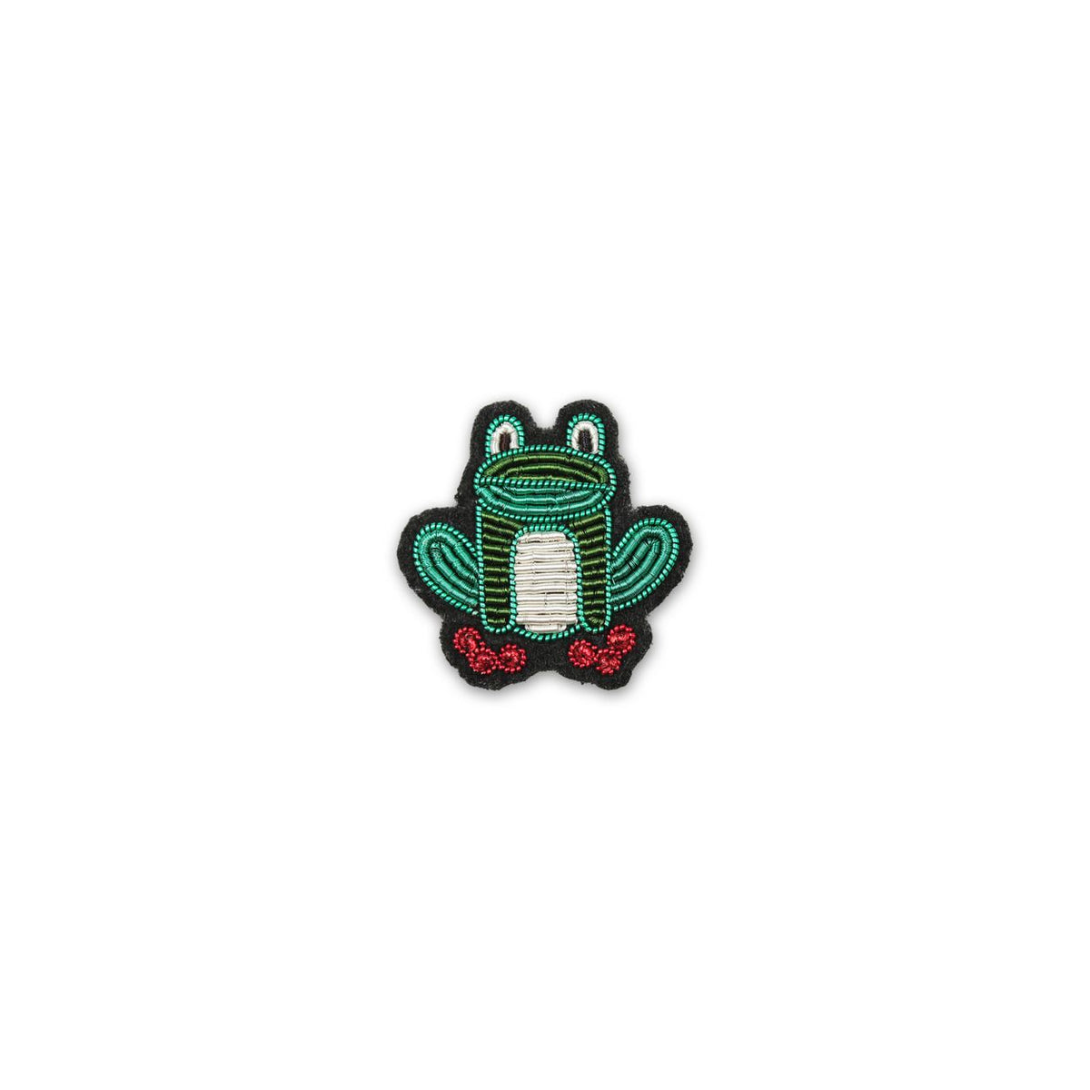 Brosche Froschprinz