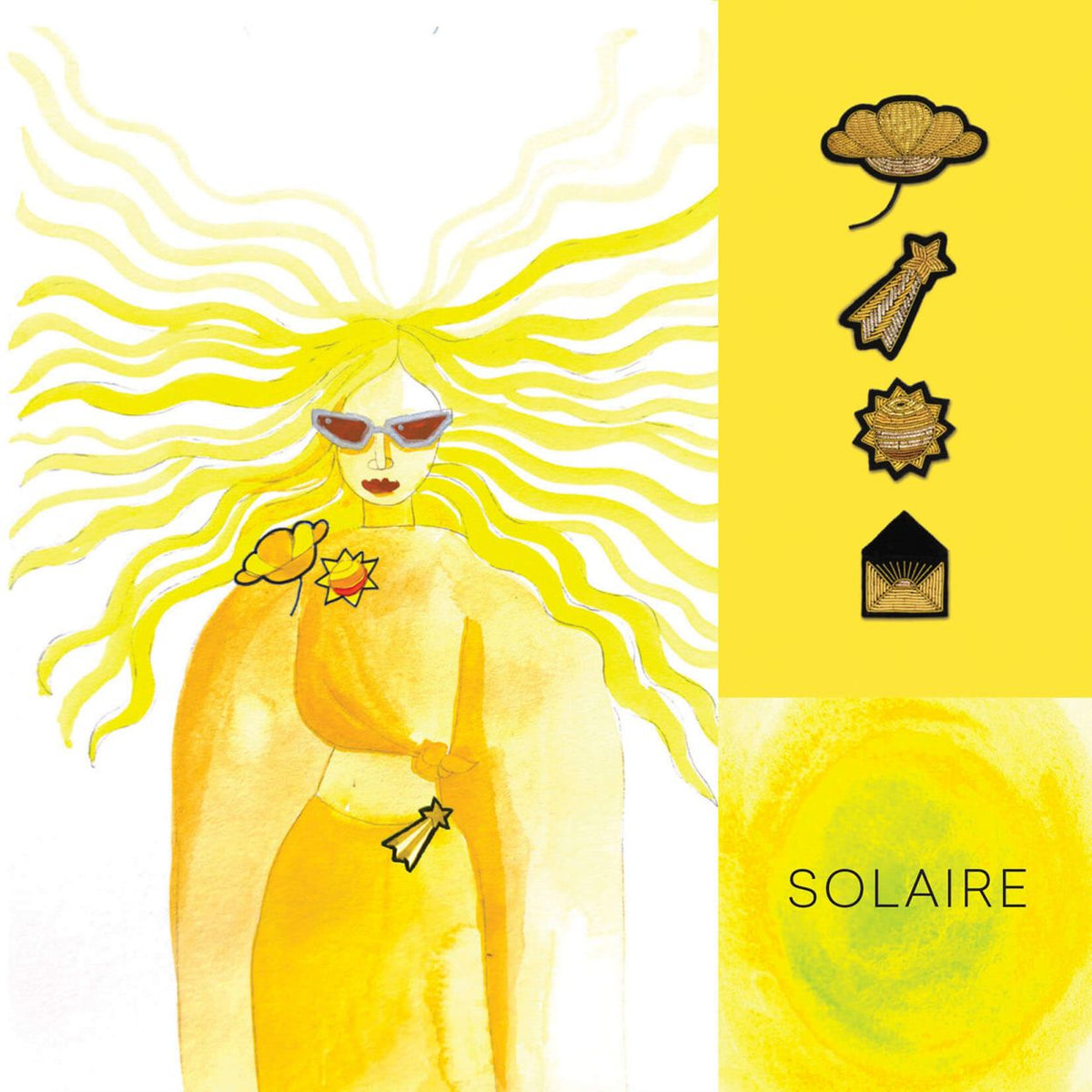 Brosche Sunshine