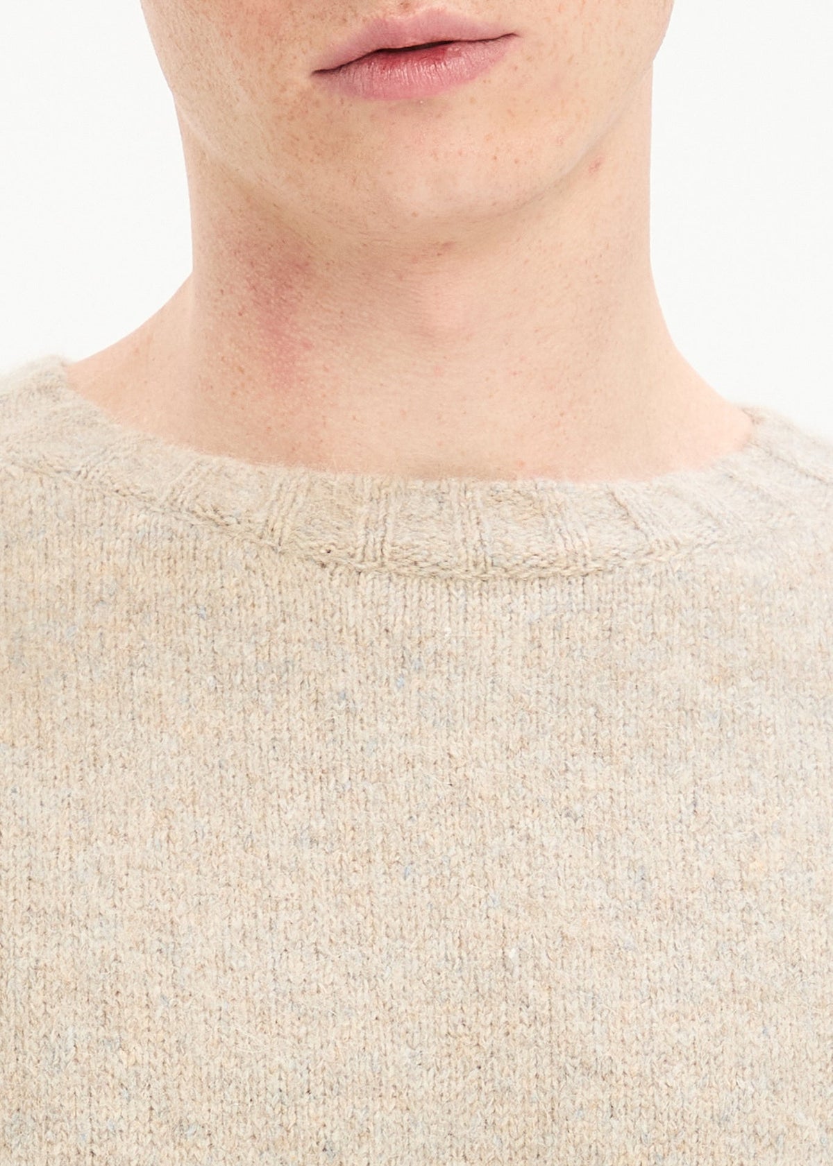 Pullover Crewneck Raglan - ecru