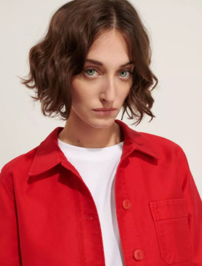 Work Jacket WOMEN red